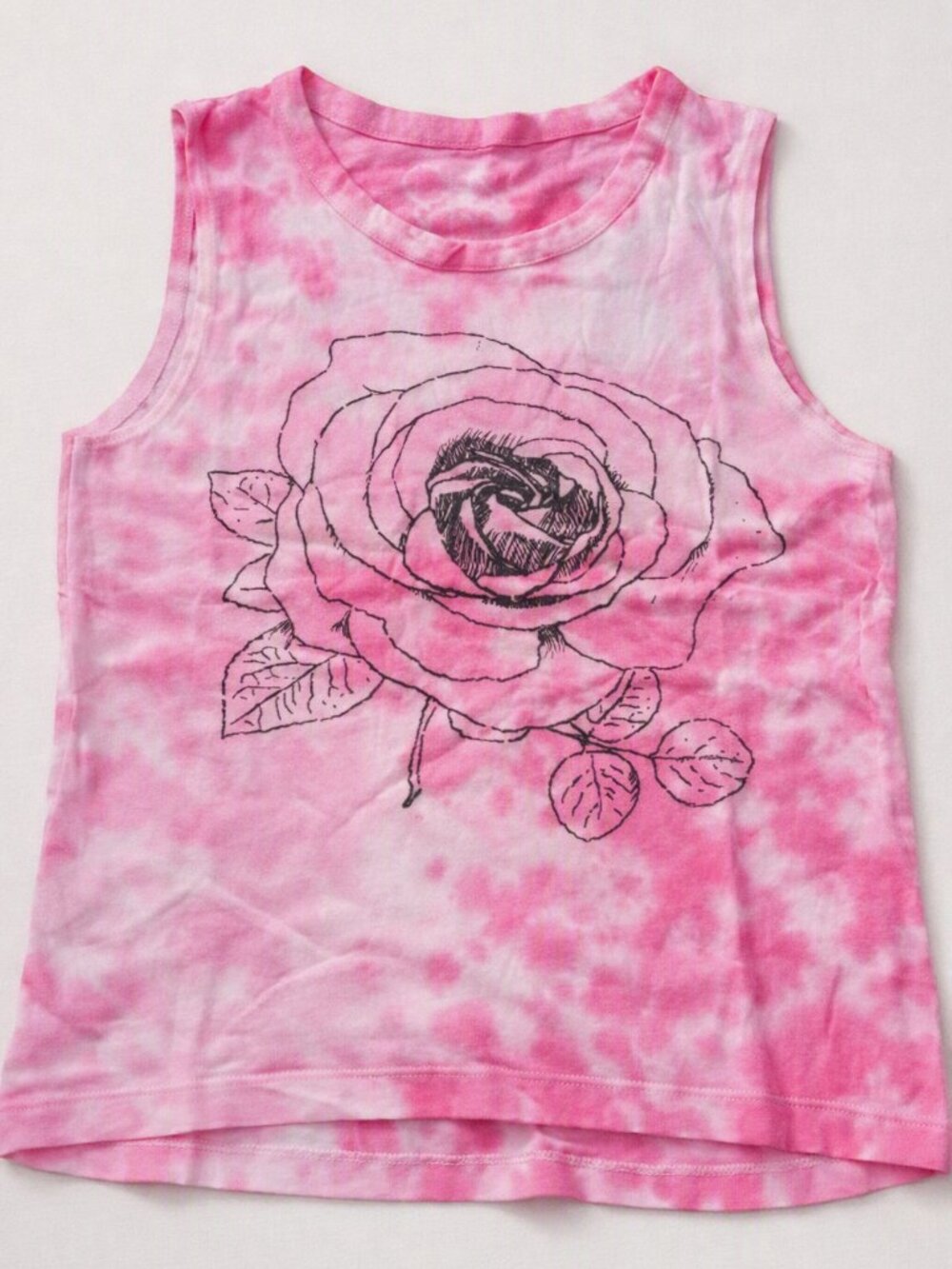 Chaser Strawberry Jam Tie Dye Sleeveless Tank NWT NIP Medium